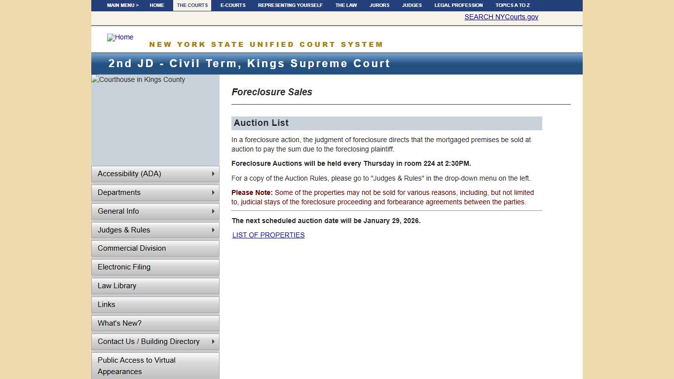 Foreclosure Sales - 2JD Supreme Civil NYCOURTS.GOV